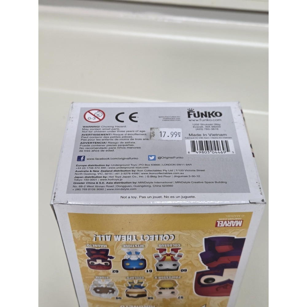 Funko POP Vinyl Marvel Magneto 62 X-Men Bobble-Head Figure - Picture 6 of 6